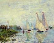 克劳德 莫奈 : Regatta at Argenteuil